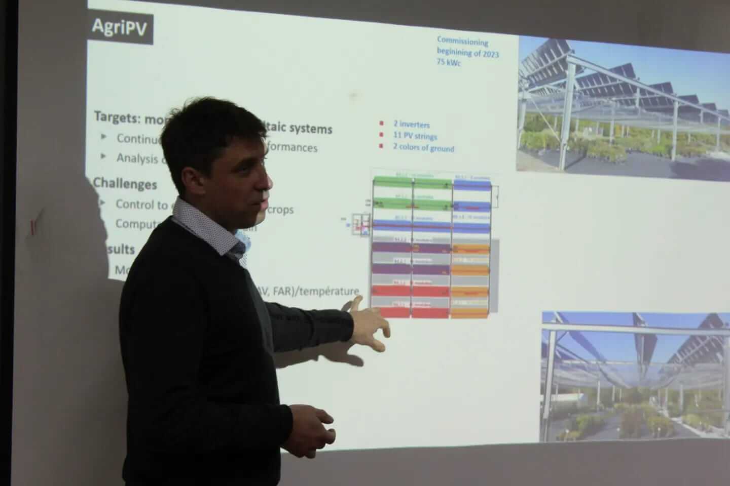 Experto francés expuso sobre energía fotovoltaica en seminario para PYMES organizado por CDEA-UA